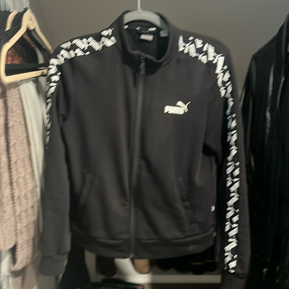 Puma zip up sweatshirt